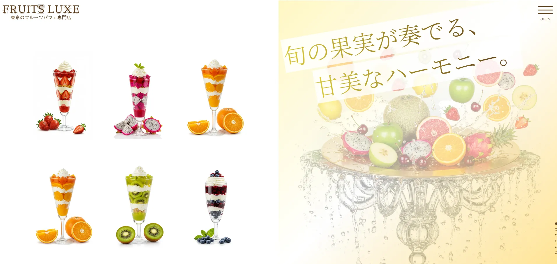 FRUITS LUXEファーストビュー